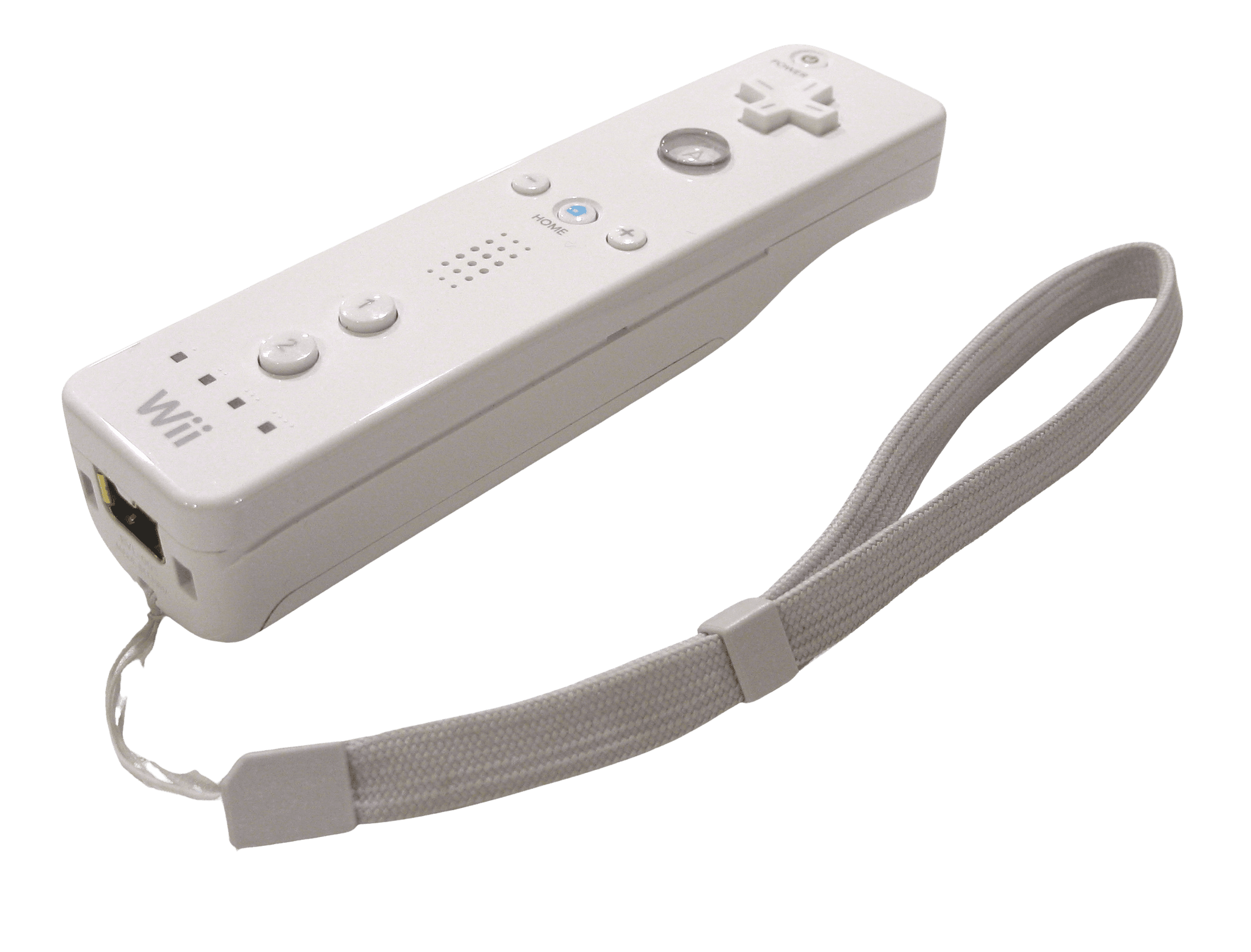 Nintendo Wii Remote controller, front view