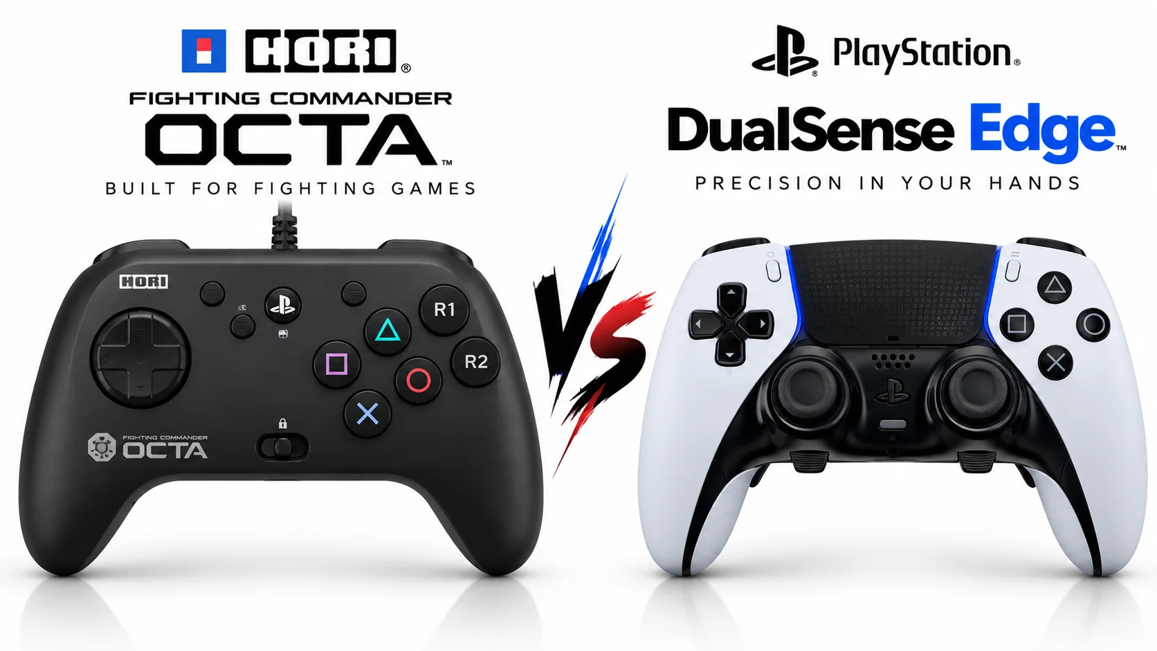 Hori Fighting Commander OCTA and DualSense Edge