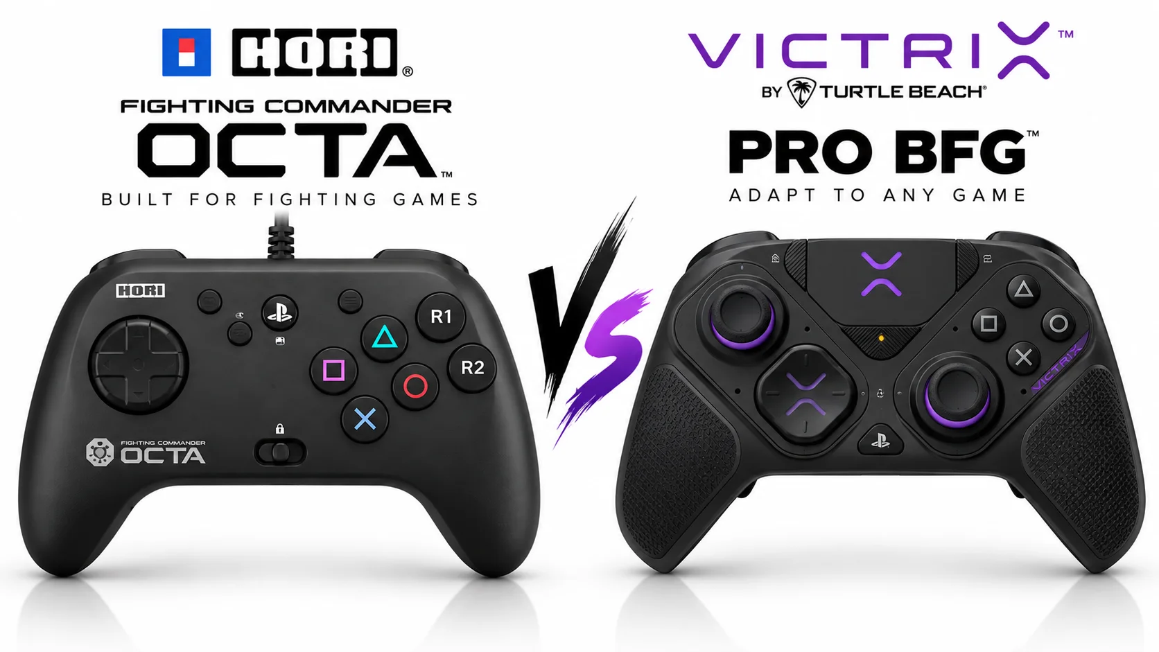 Hori Fighting Commander OCTA and Victrix Pro BFG Reloaded