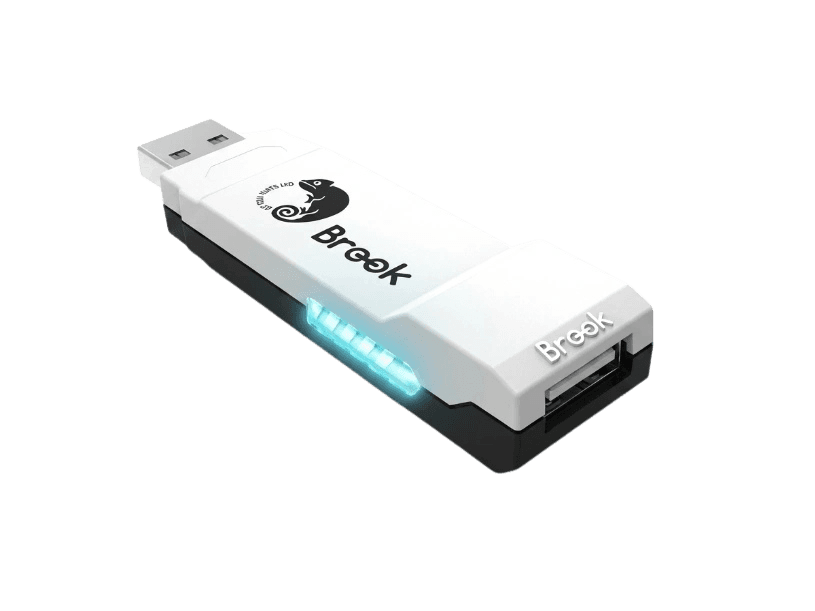 Brook (Zeroplus Technology) Brook Wingman FGC2 controller, front view