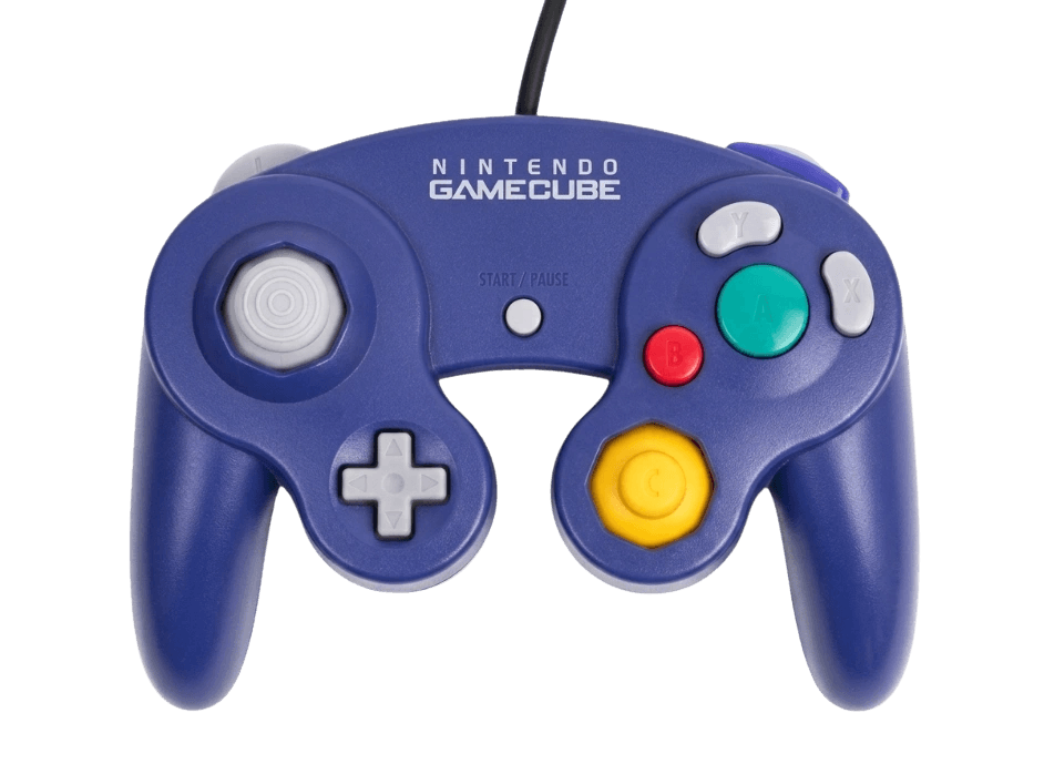 Nintendo GameCube Controller controller, front view