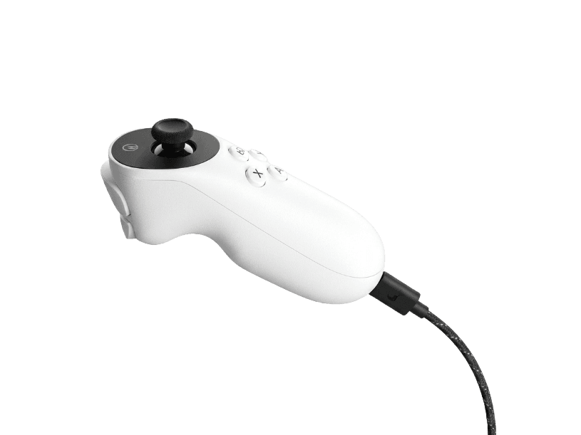 Microsoft Xbox Adaptive Joystick controller, front view