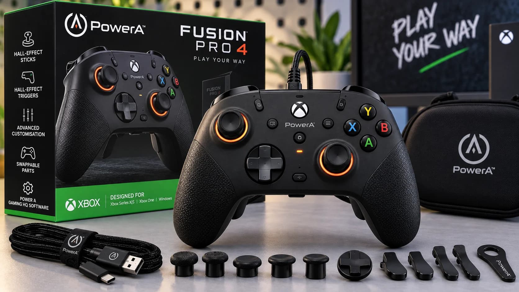 PowerA FUSION Pro 4 Wired Controller for Xbox Series X|S