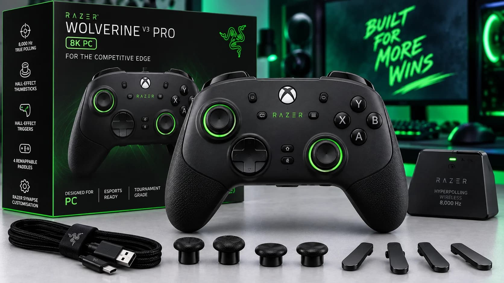 Razer Wolverine V3 Pro 8K PC